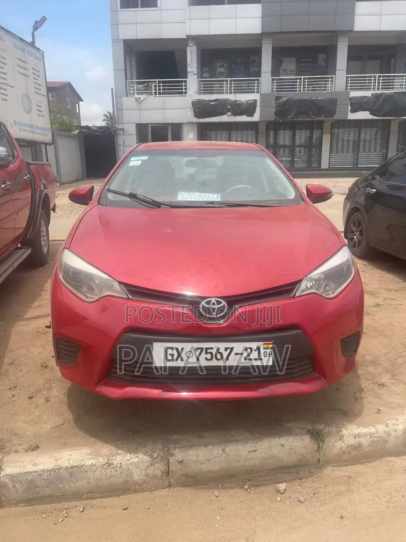 Toyota Corolla 2016 Red