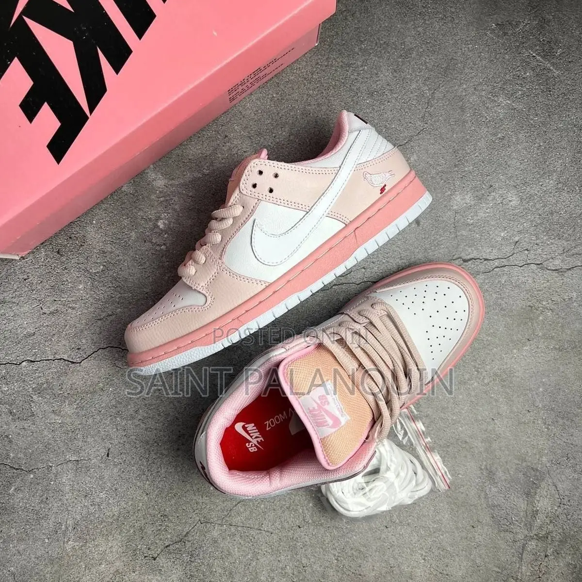 These Are the Nike SB Dunk Low 'Pink Pigeon' Sneakers