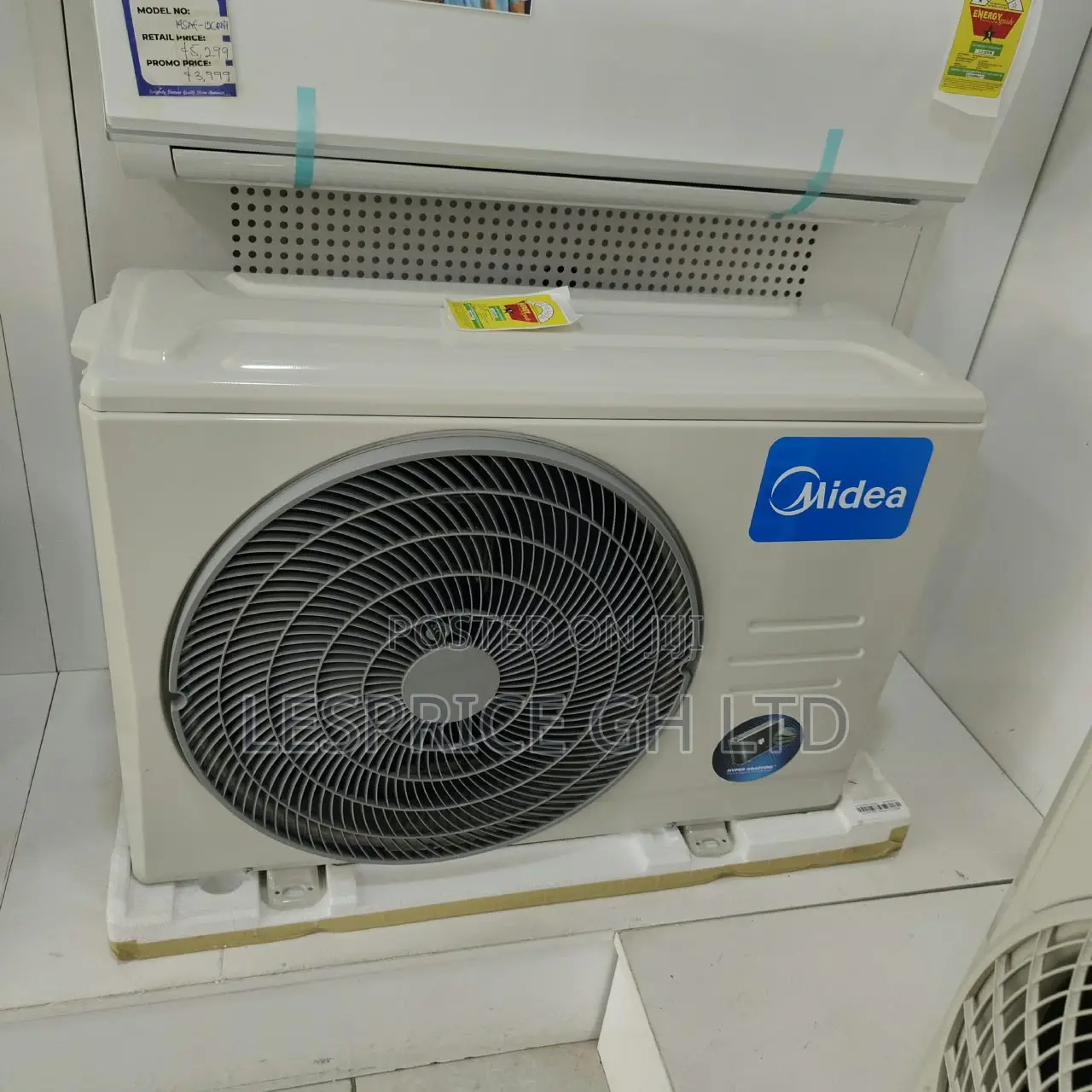 Price Slash on Our Latest 1.5Hp Split AC Unit With R410 Gas From Midea
