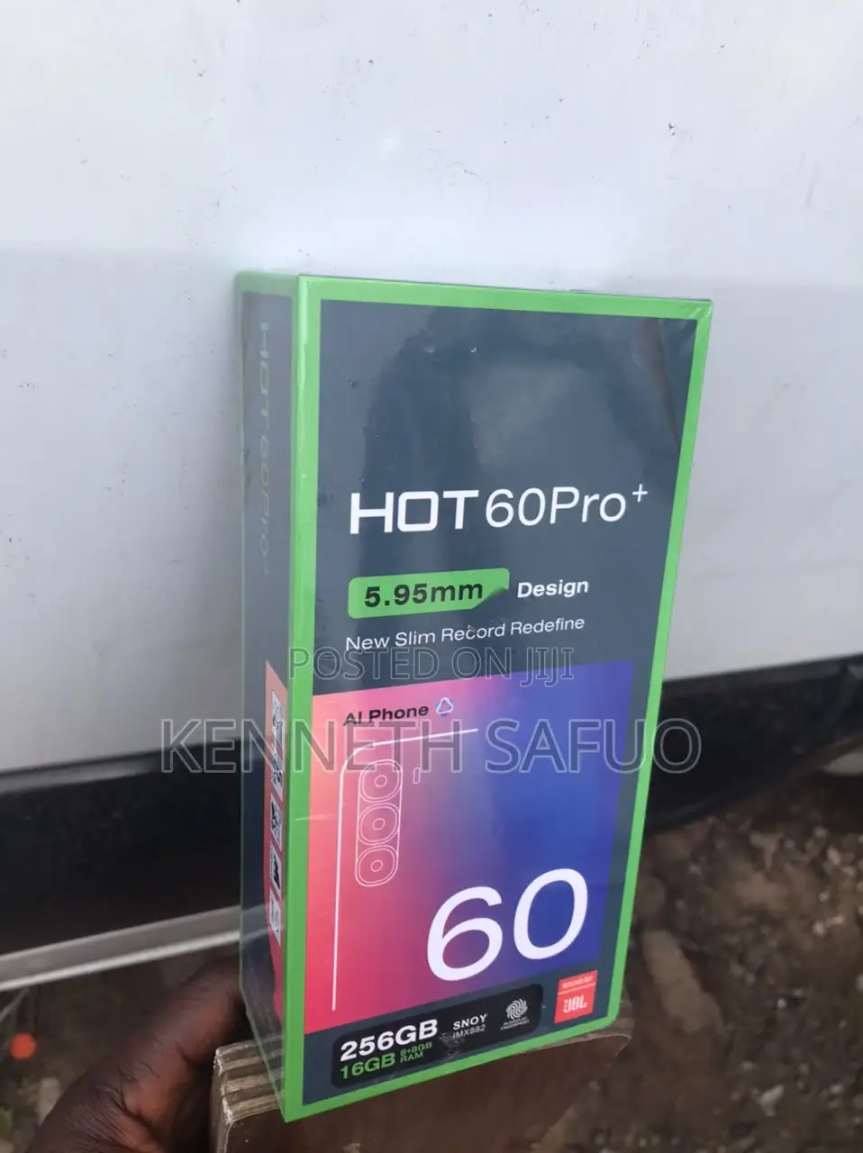 New Infinix Hot 60 Pro+ 256 GB Black
