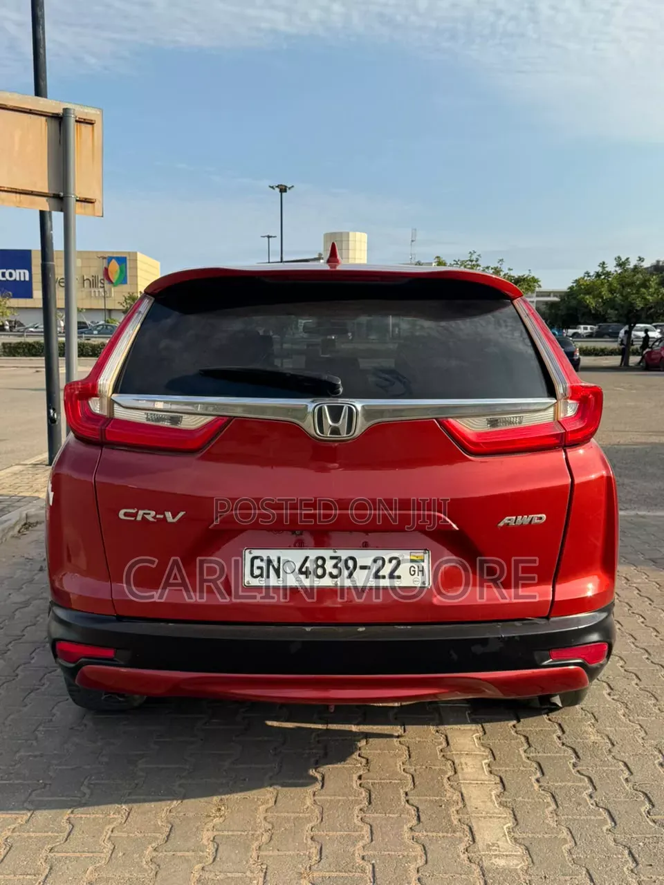 Honda CR-V 2018 Red