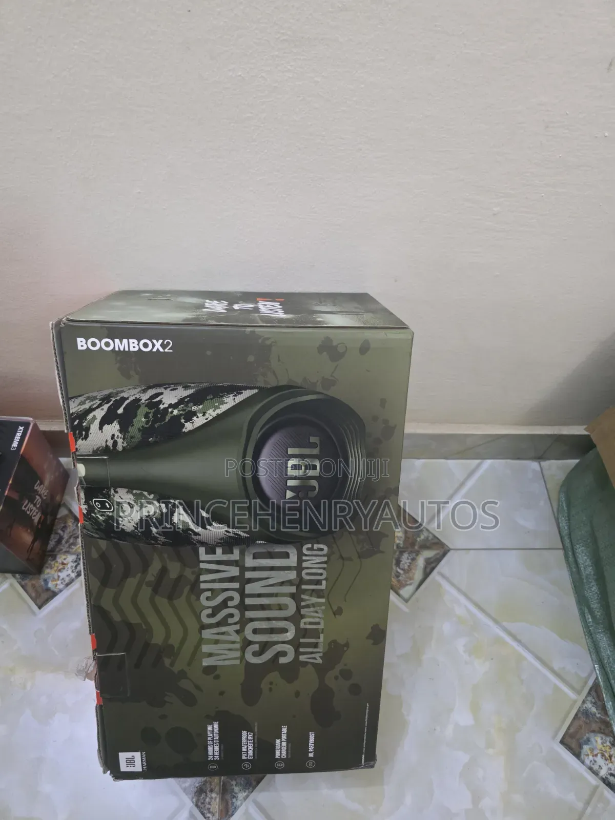 JBL Boombox 2 Portable Bluetooth Speaker W/ Powerful Sound