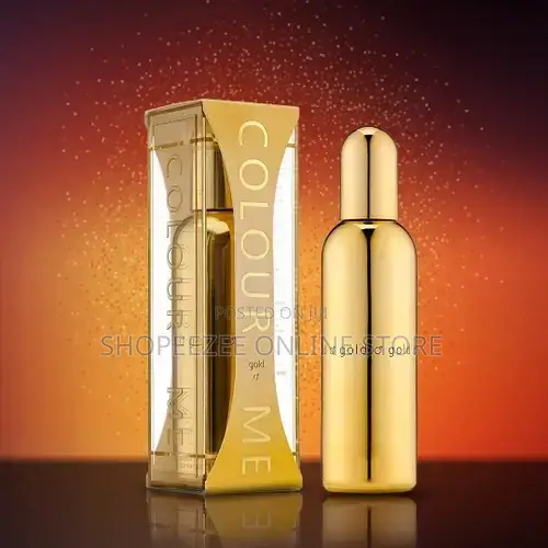 Colour Me Perfume for Men Gold Eau De Parfum 90ml