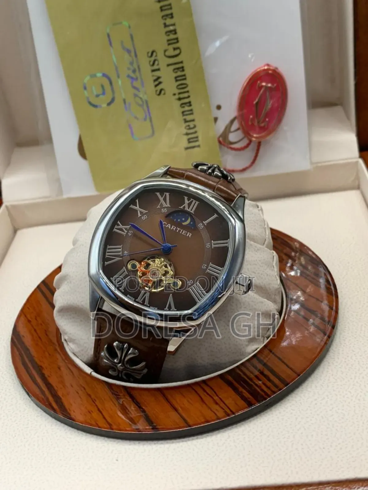 Cartier Drive Open Heart Automatic Men’s Watch | Luxury Timepiece