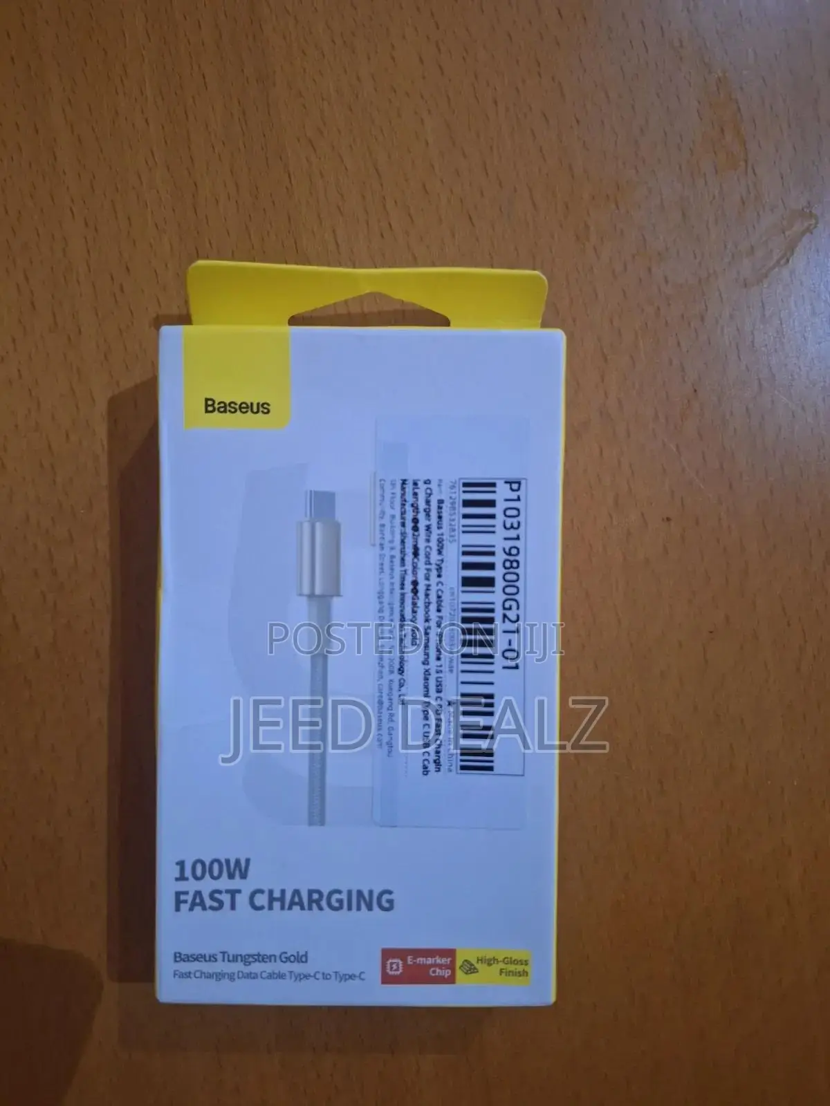 Baseus 100W Type C Cable