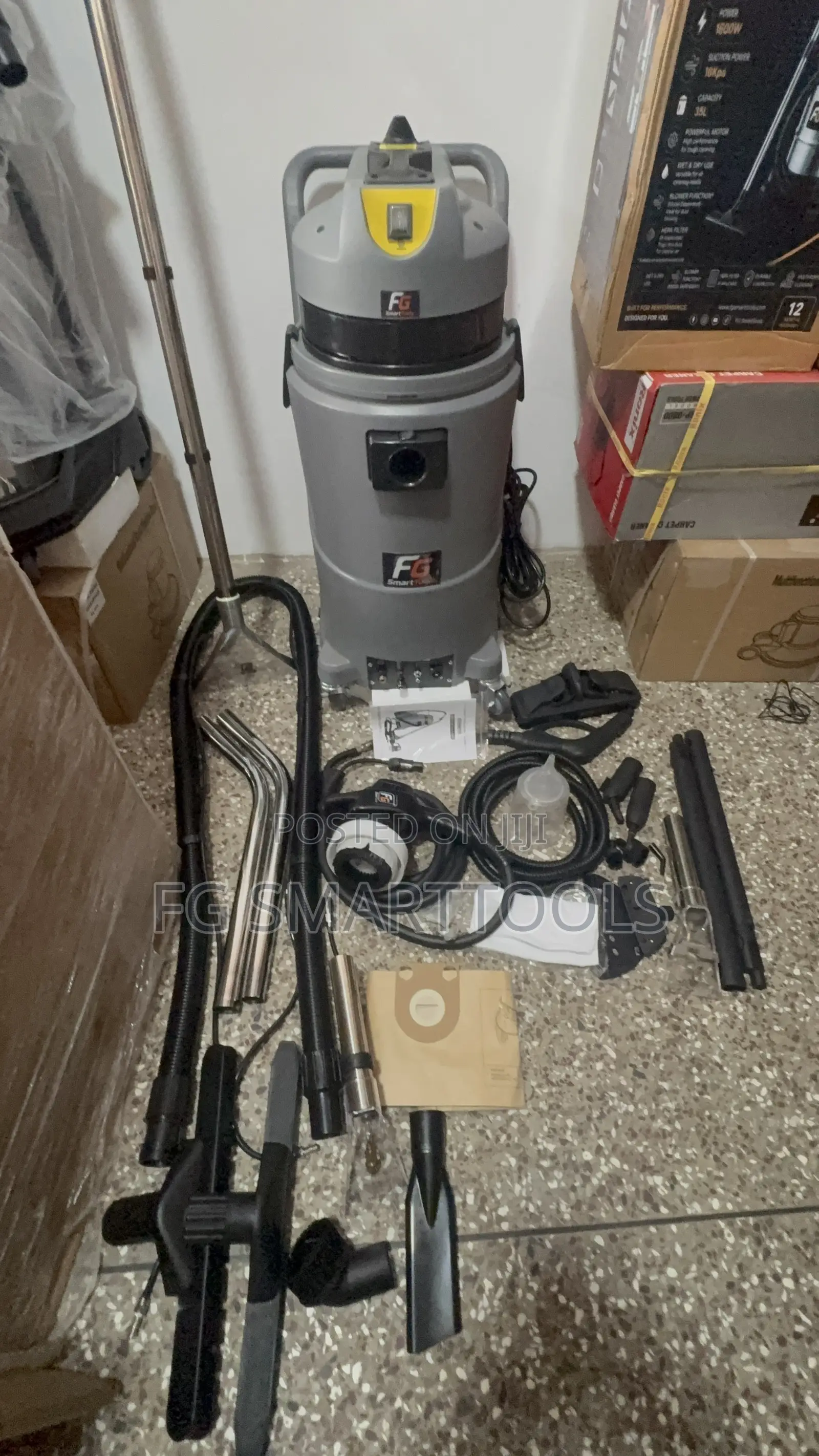Steam and Extraction Vacuum Cleaner Wet and Dey