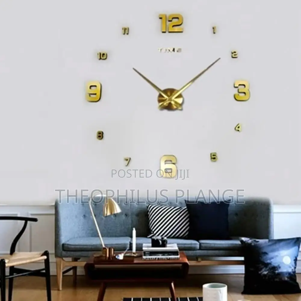 Frameless Wall Clock