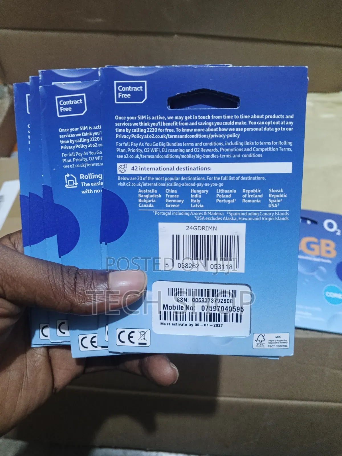 02 UK Sim Card