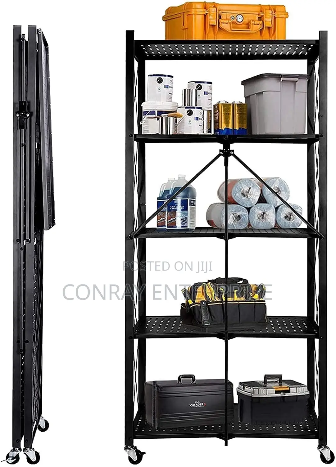 5 Tier Foldable Racks.