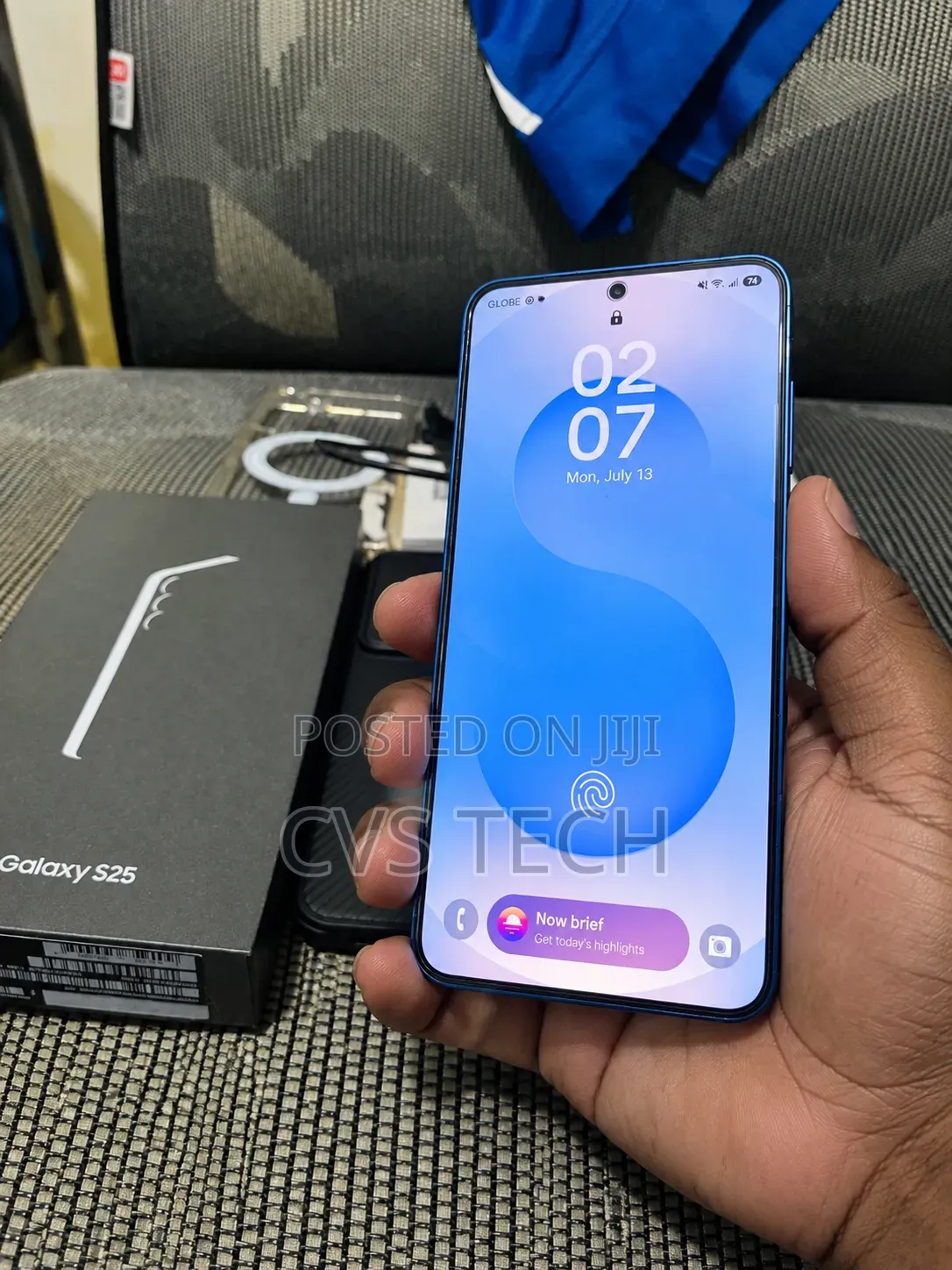 New Samsung Galaxy S25 128 GB Blue