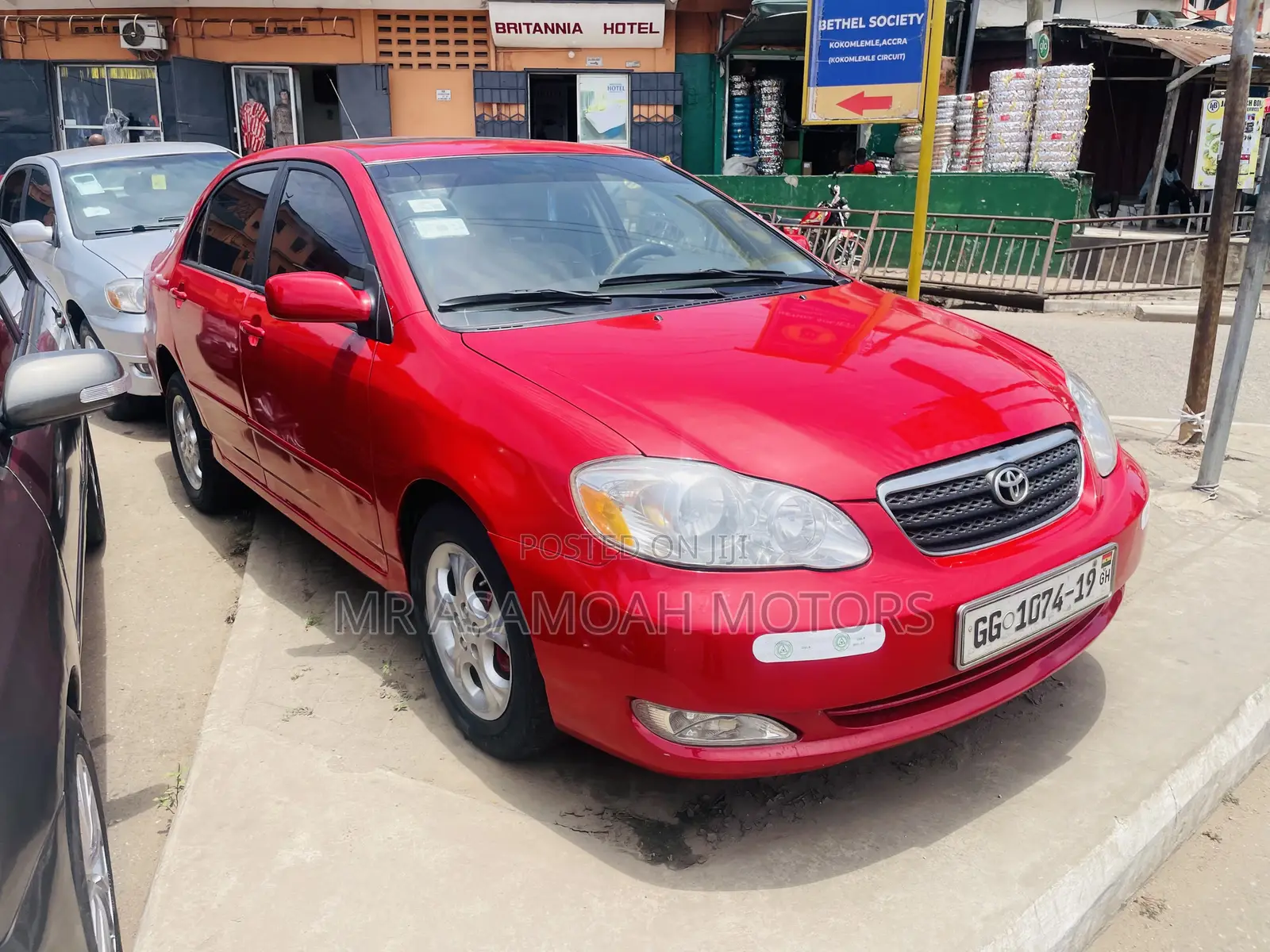 Toyota Corolla LE 2007 Red