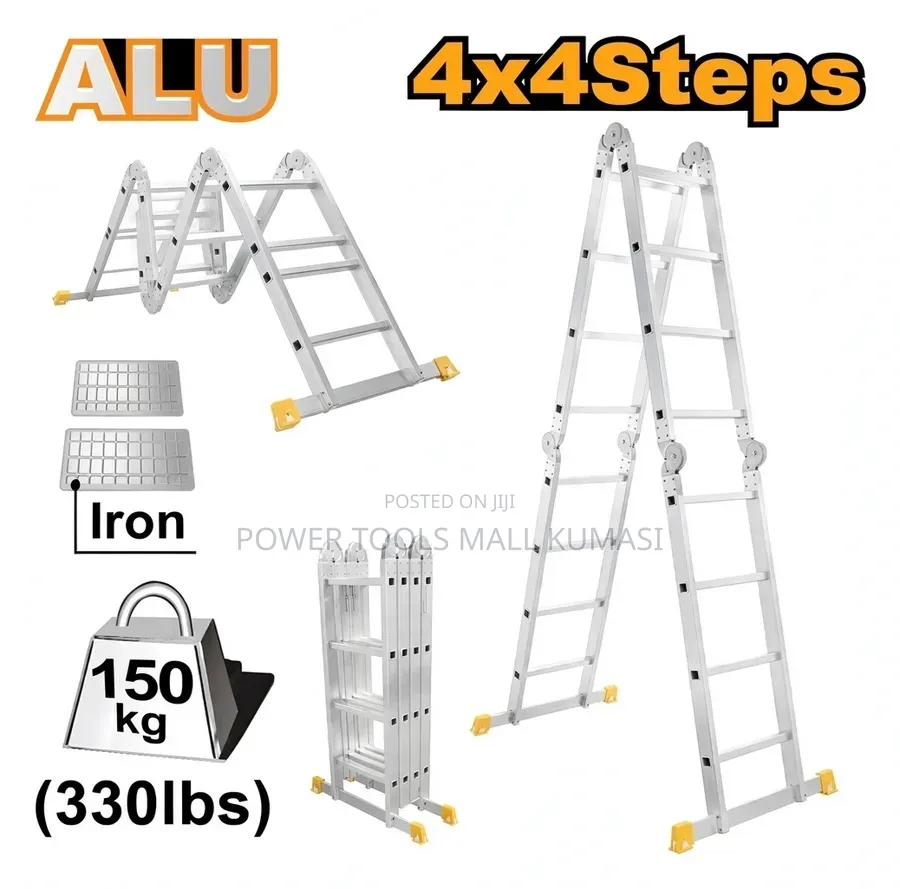 Multi Purpose Aluminum Ladder 4x4
