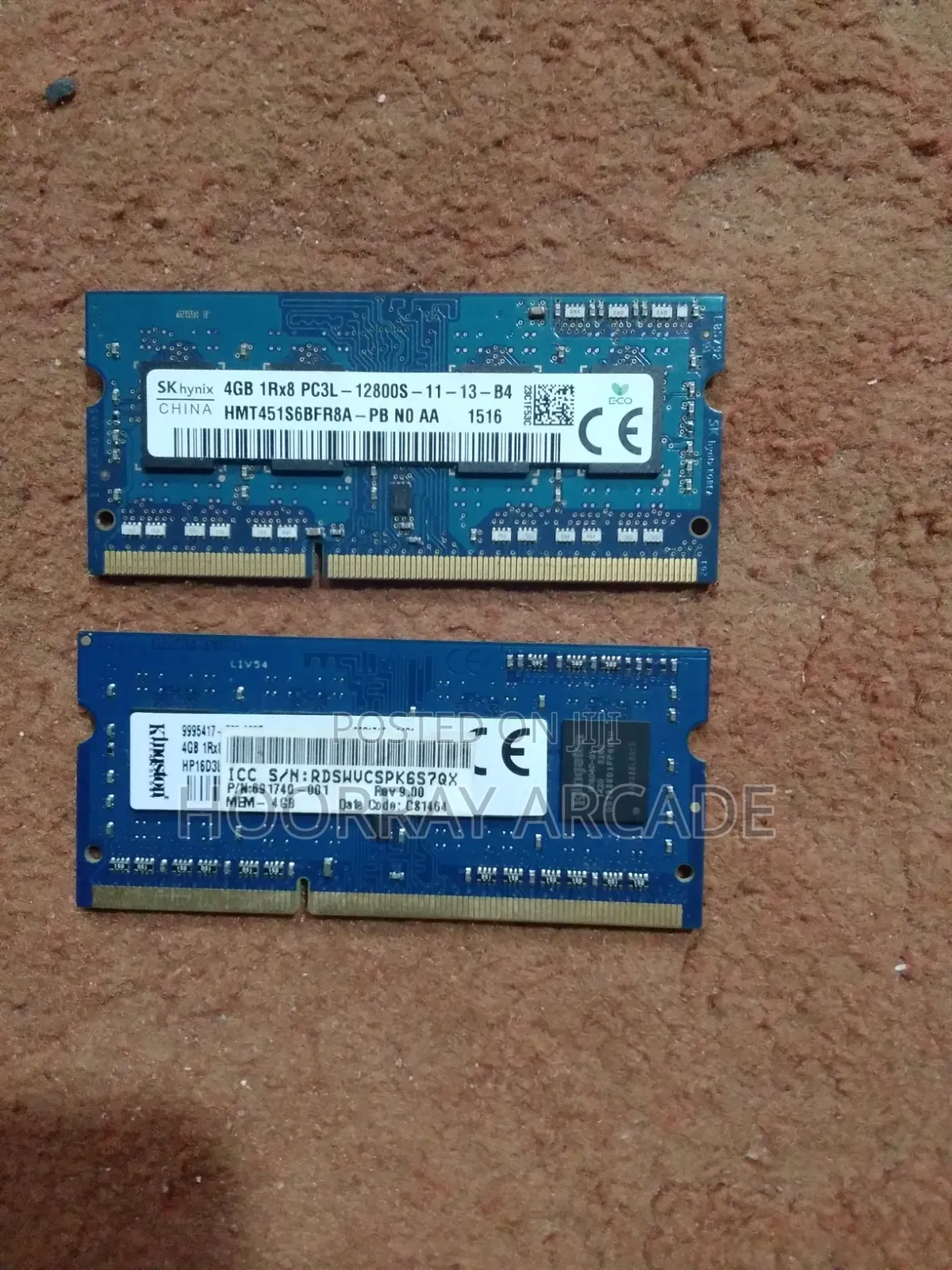 Sk Hynix 4gb Ddr3l 12800s Laptop Ram Module