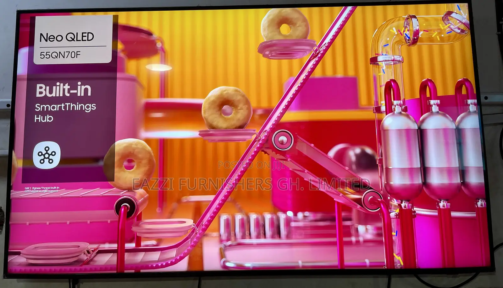 Qe55qn70fa 55 Inches Samsung Neo Qled Smart at 144 Hz Gaming TV HDR