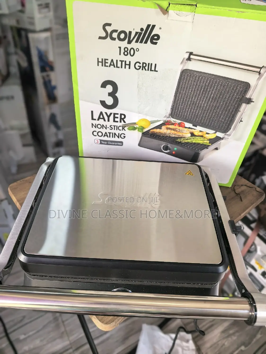 Scoville 180° Health Grill 3 Layers Non Stick Coating (UK)