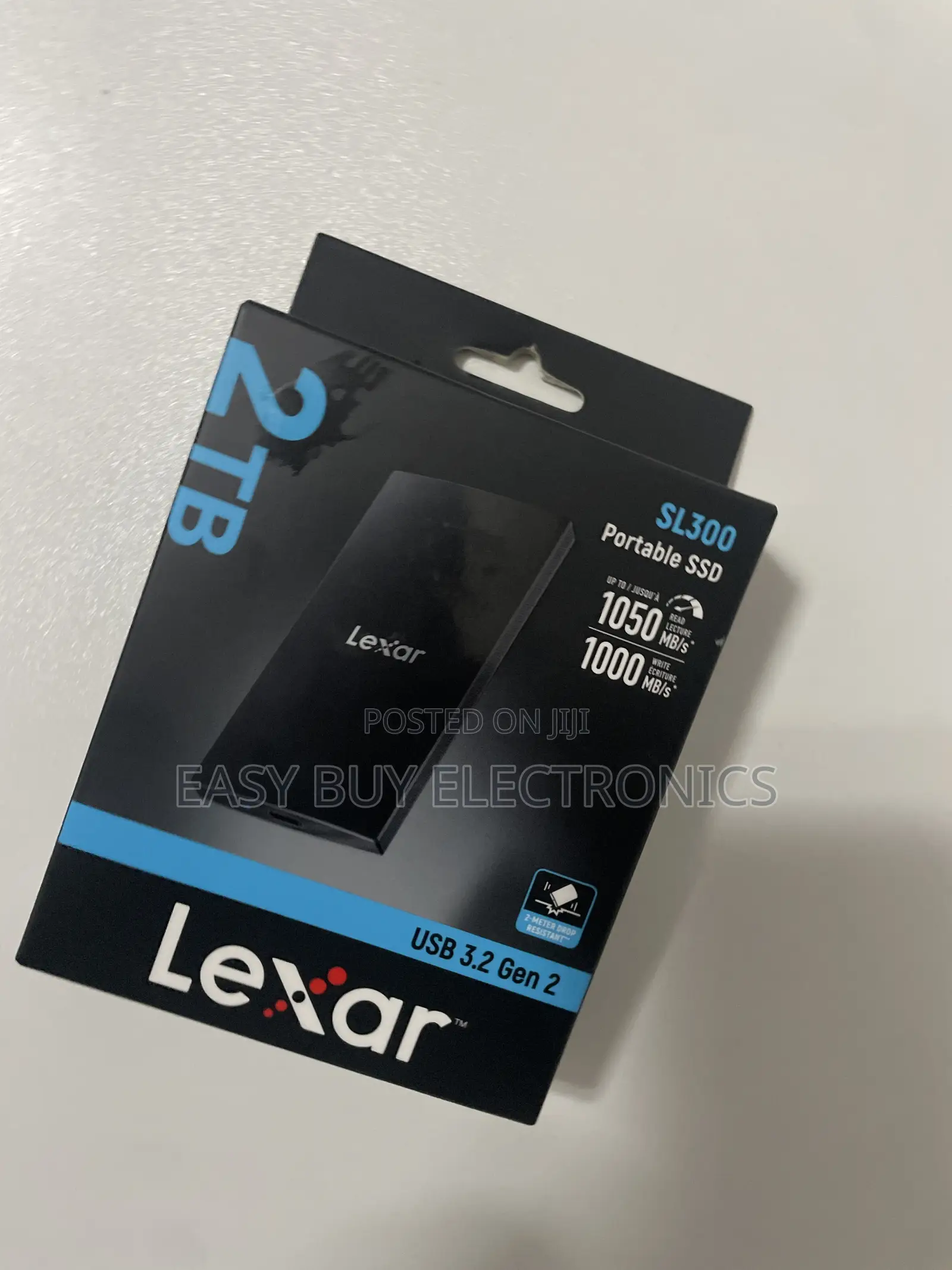 In Seconds Speed Lexar 2TB Portable SSD