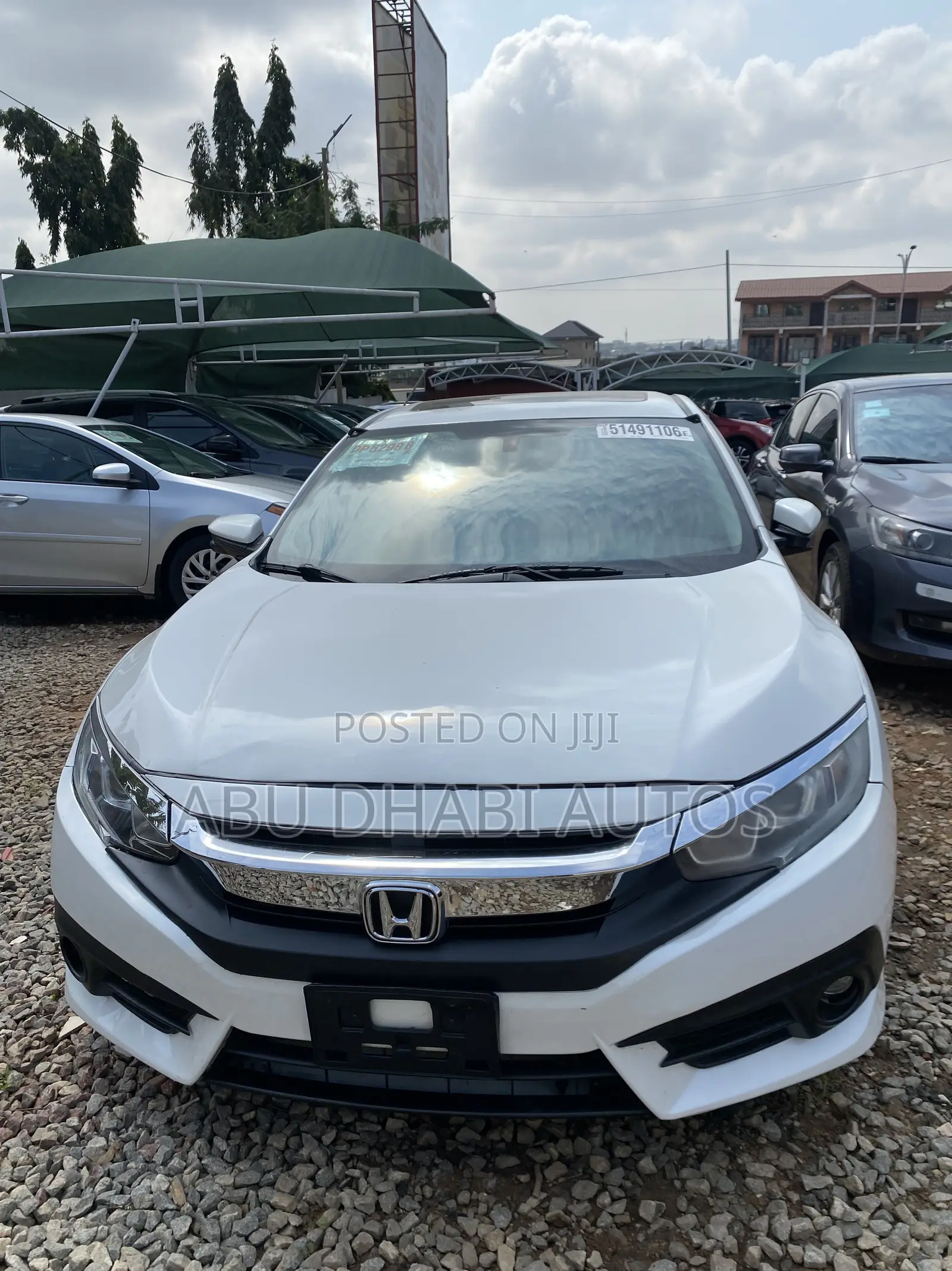 Honda Civic LX 4dr Sedan (2.0L 4cyl) 2016 White