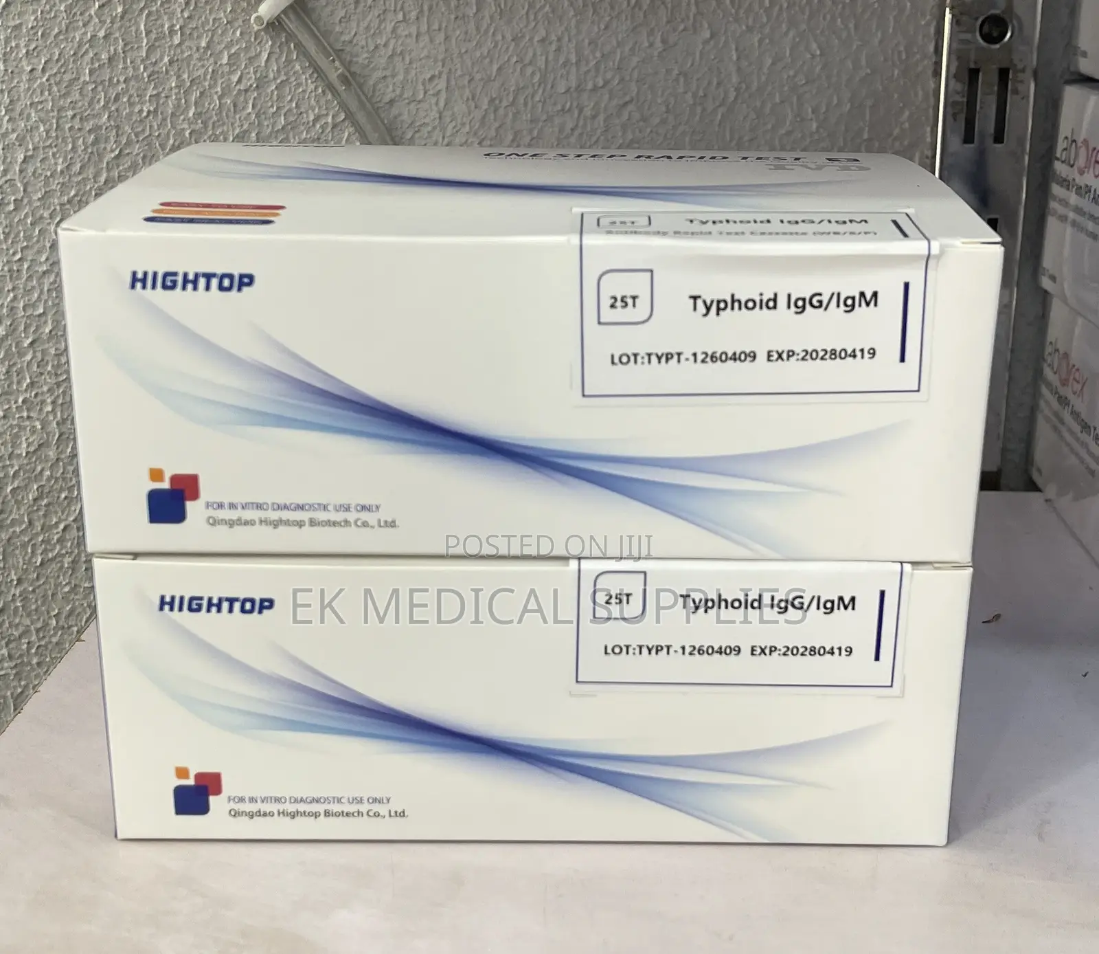 Typhoid Test Cassette