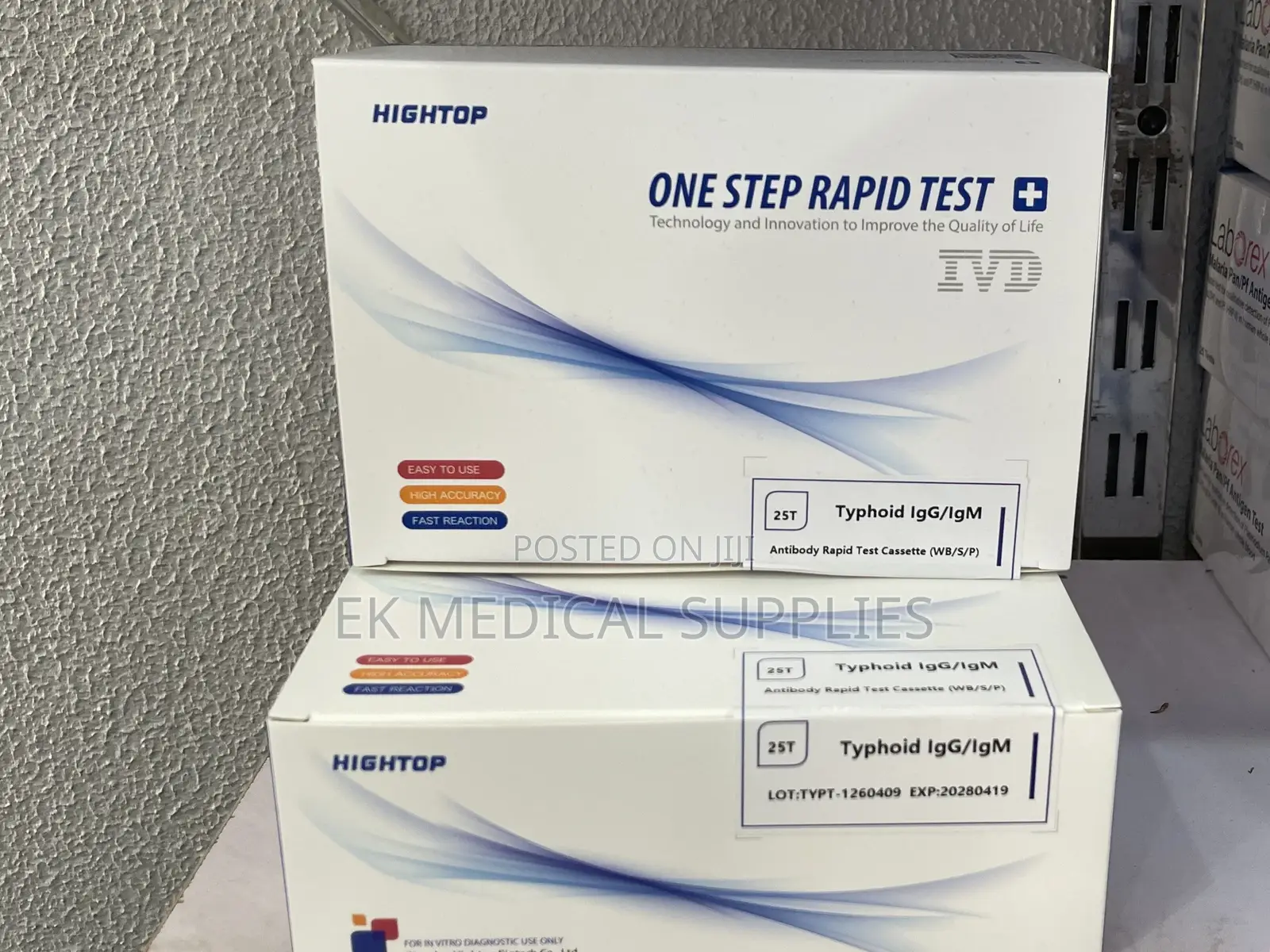 Typhoid Test Cassette
