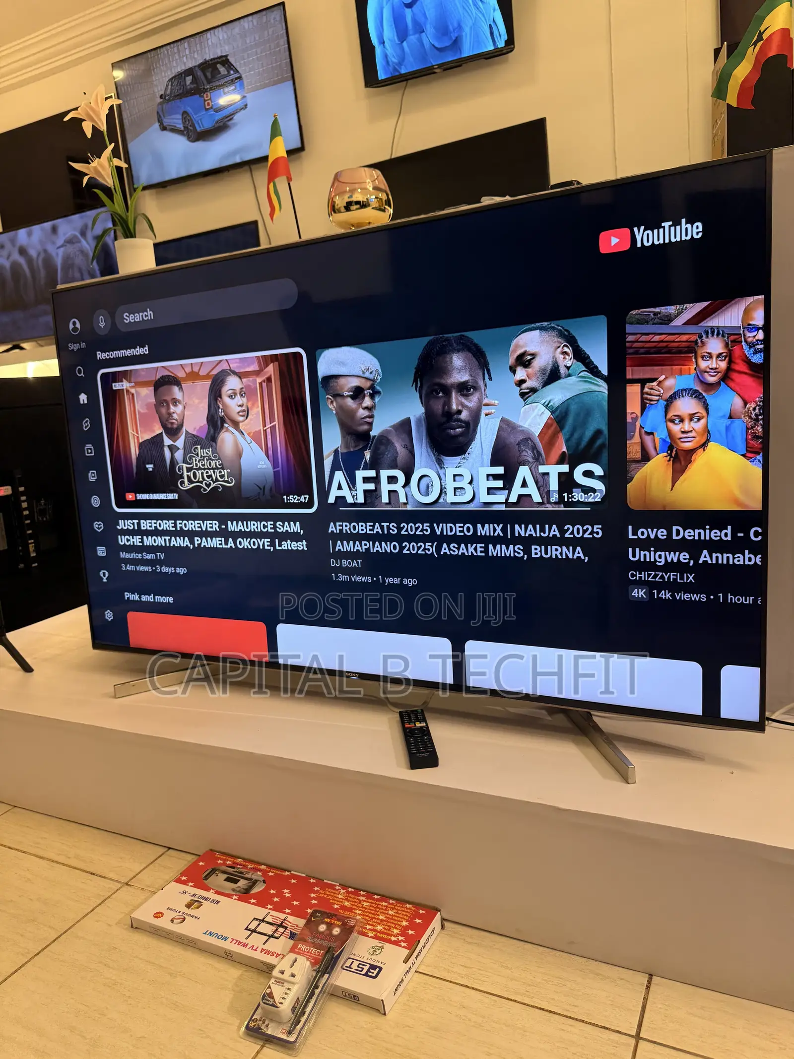 65inches Full Digital Satellite Android Ultra Hd Led Smart SONY TV