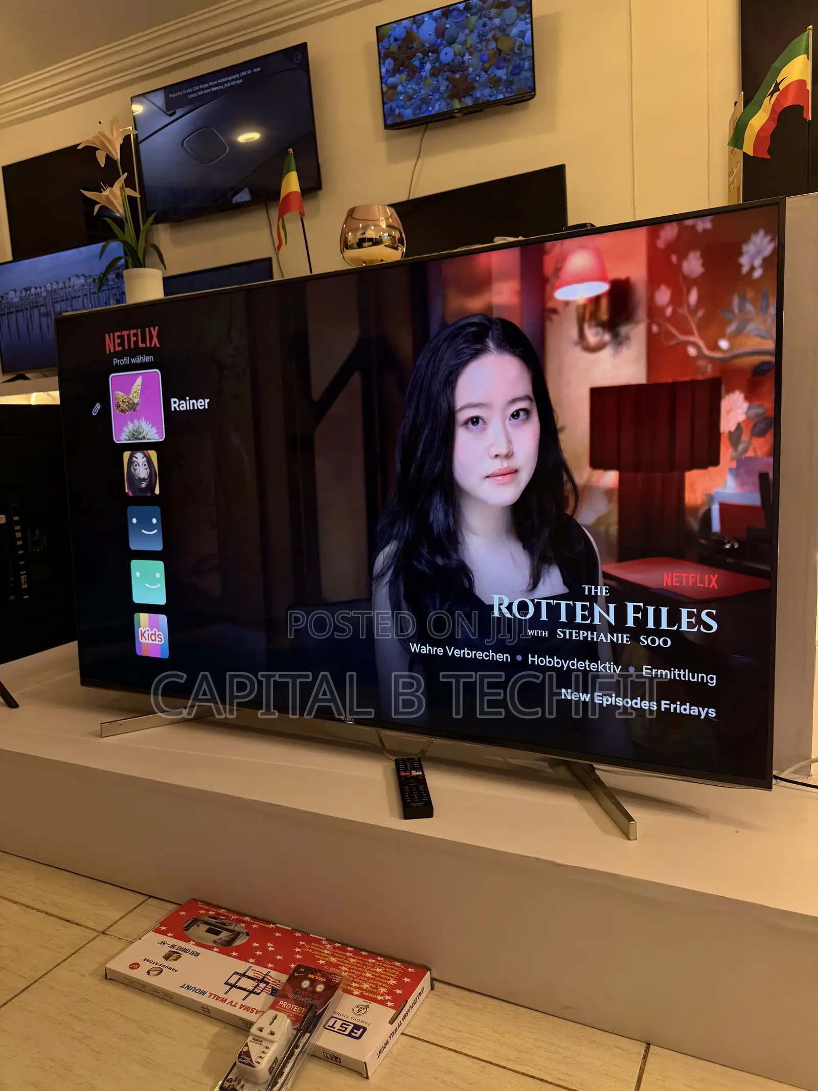 65inches Full Digital Satellite Android Ultra Hd Led Smart SONY TV