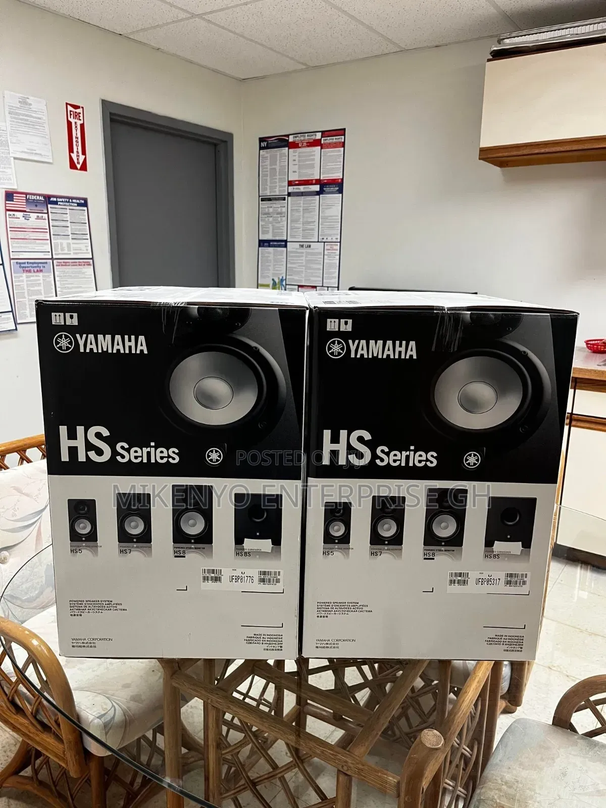 Yamaha HS8 Studio Monitor Pair