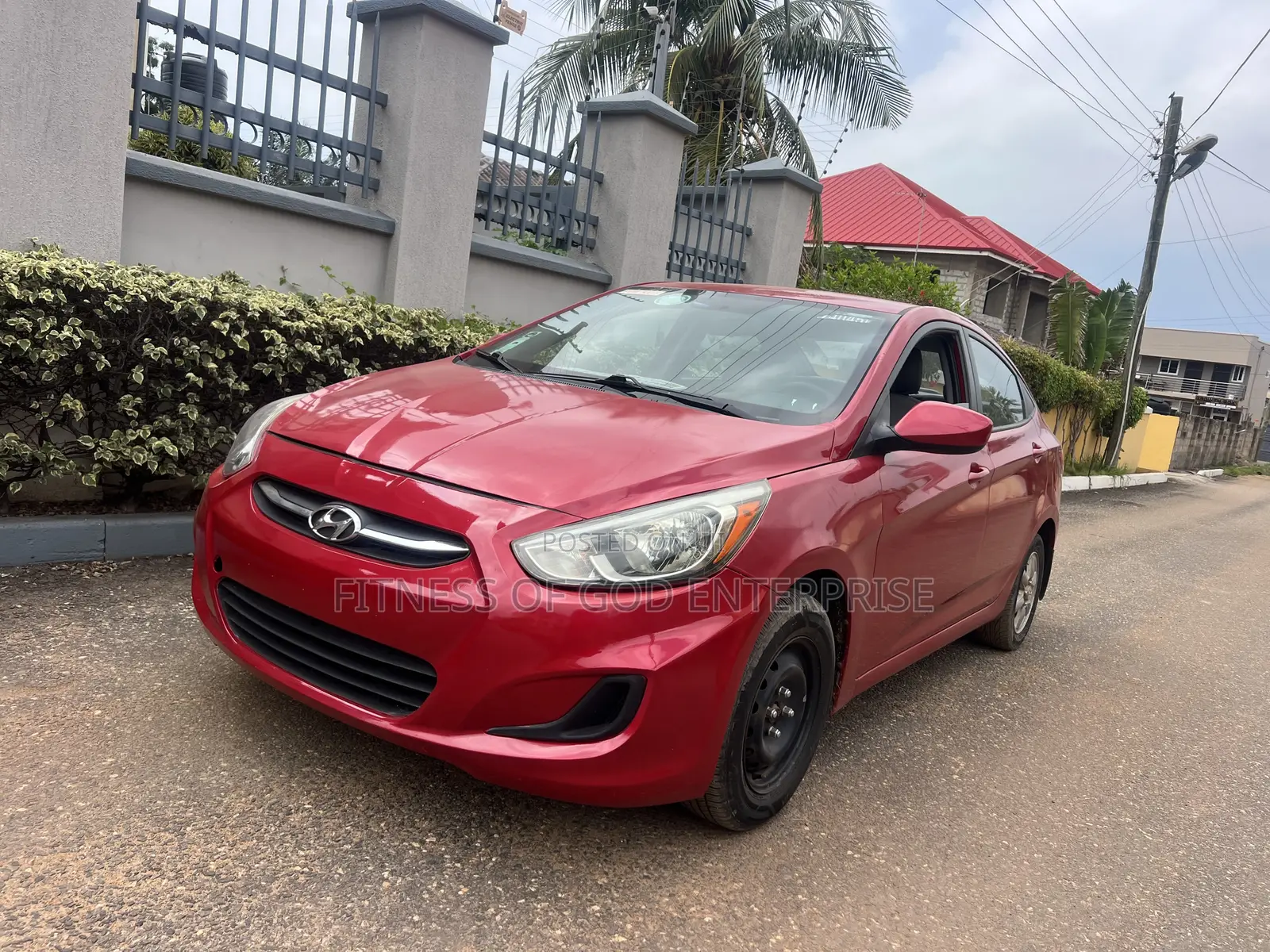 Hyundai Accent SE Sedan 2016 Red