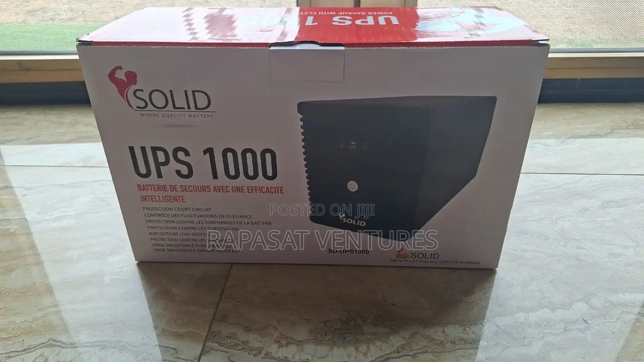 Solid 1000va / 600w Ups