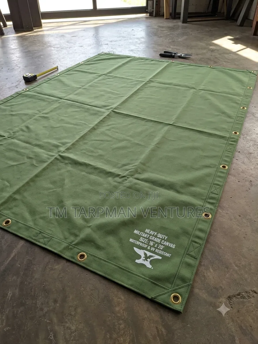 20x40 Feet Heavy Army Canvas Tarpaulin