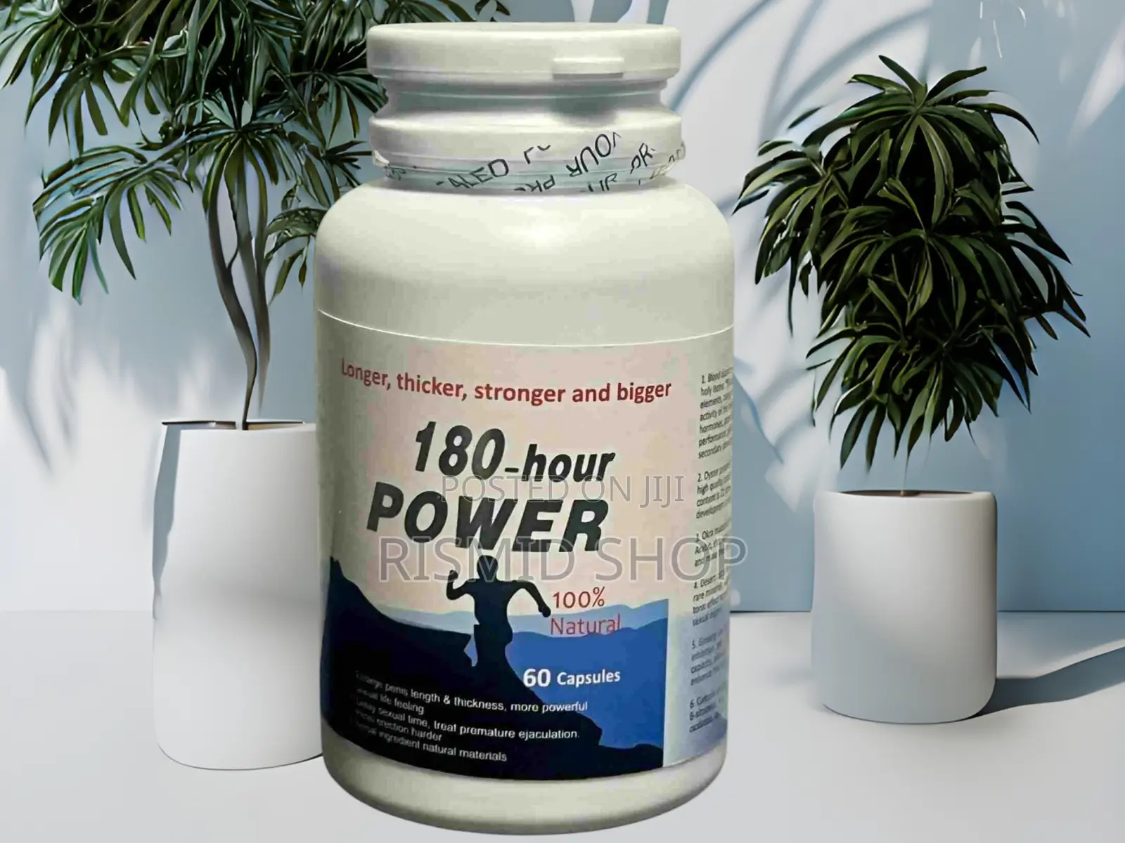 180 Hour Power Capsules – Ultimate Men’s Wellness Formula