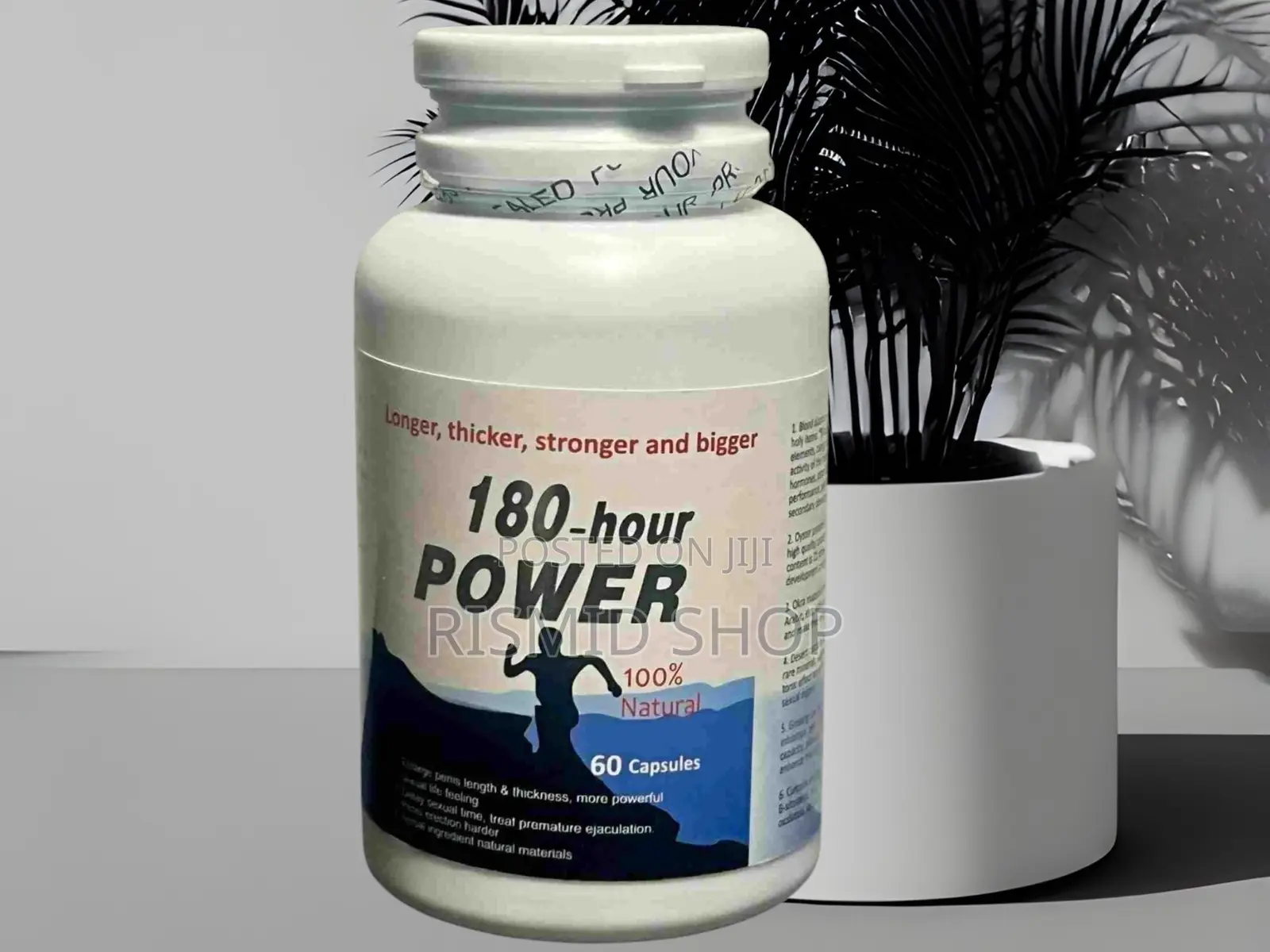 180 Hour Premium Energy Vitality Capsules