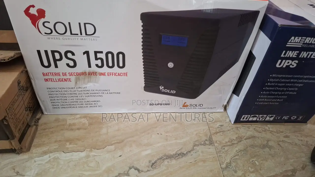 Solid 1500va / 900w Ups