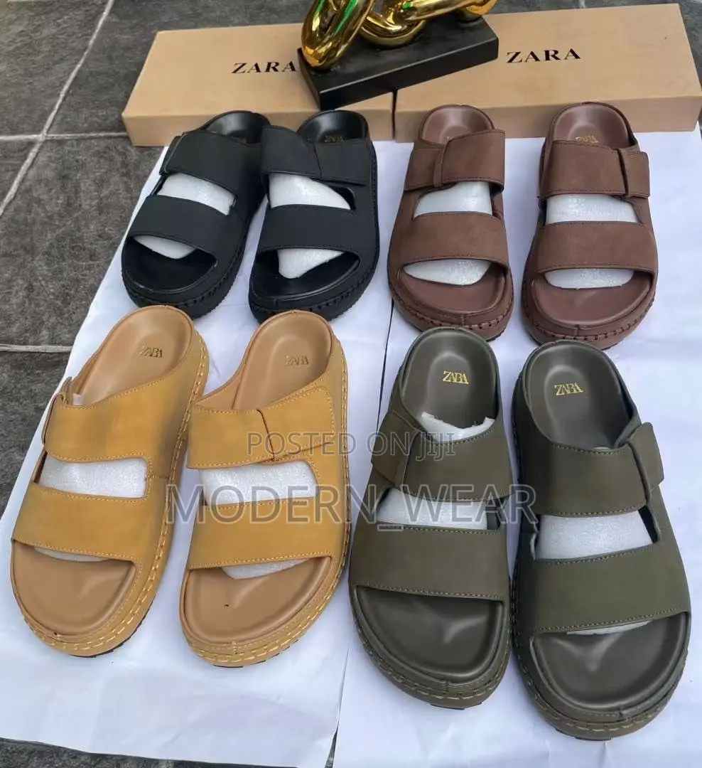 Double Bet Zara Slippers