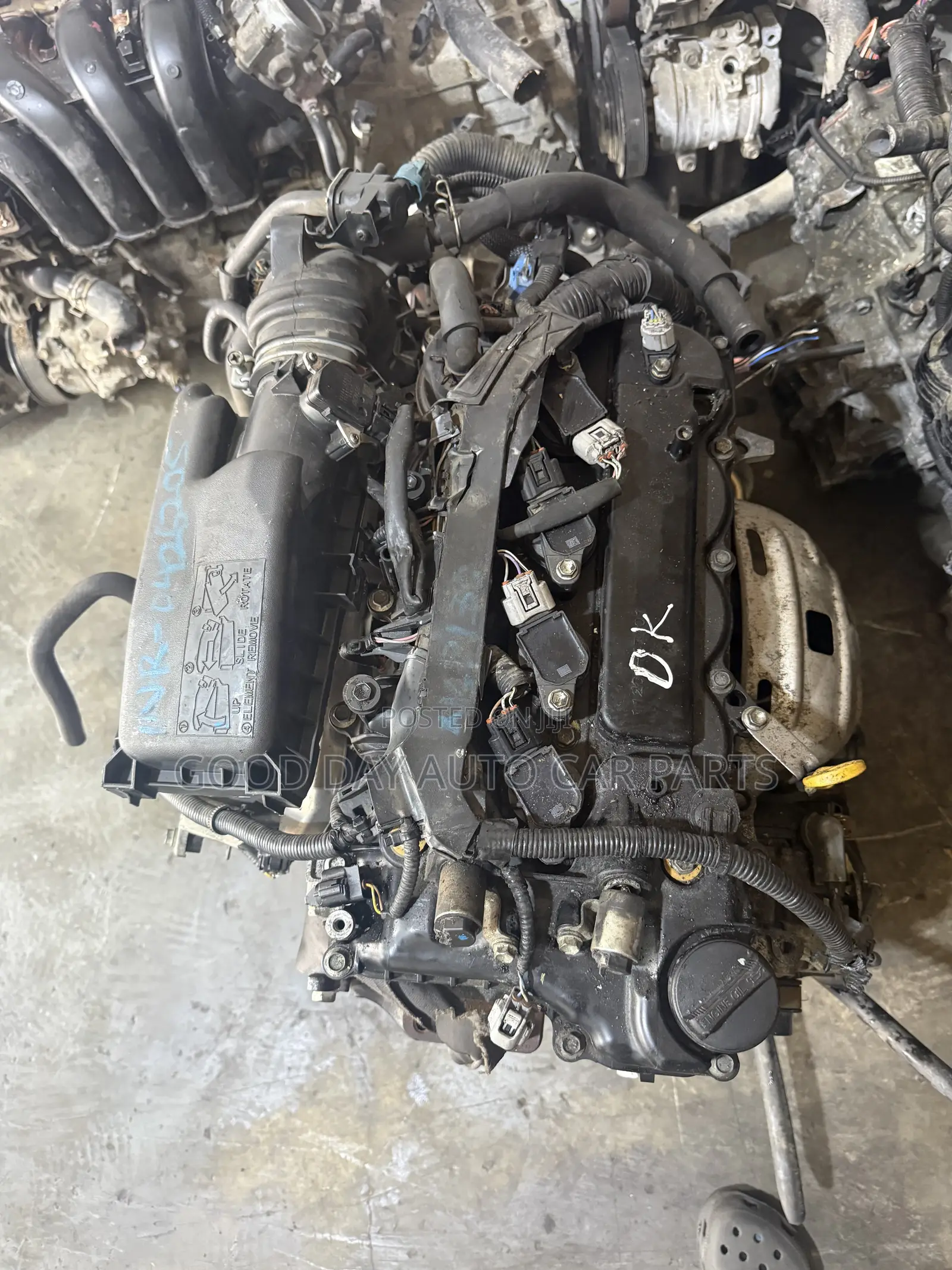 Toyota Vitz 2012 Engine Complete