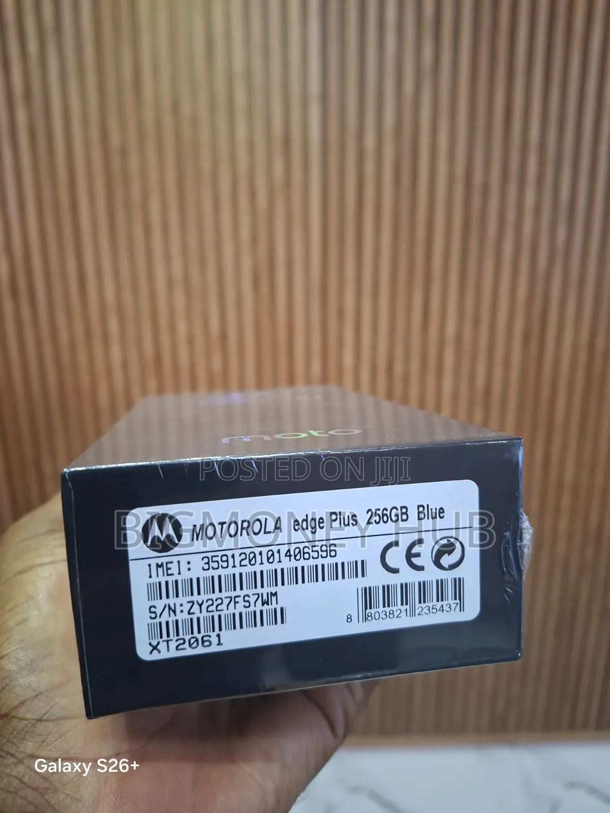 New Motorola Edge Plus 256 GB Blue