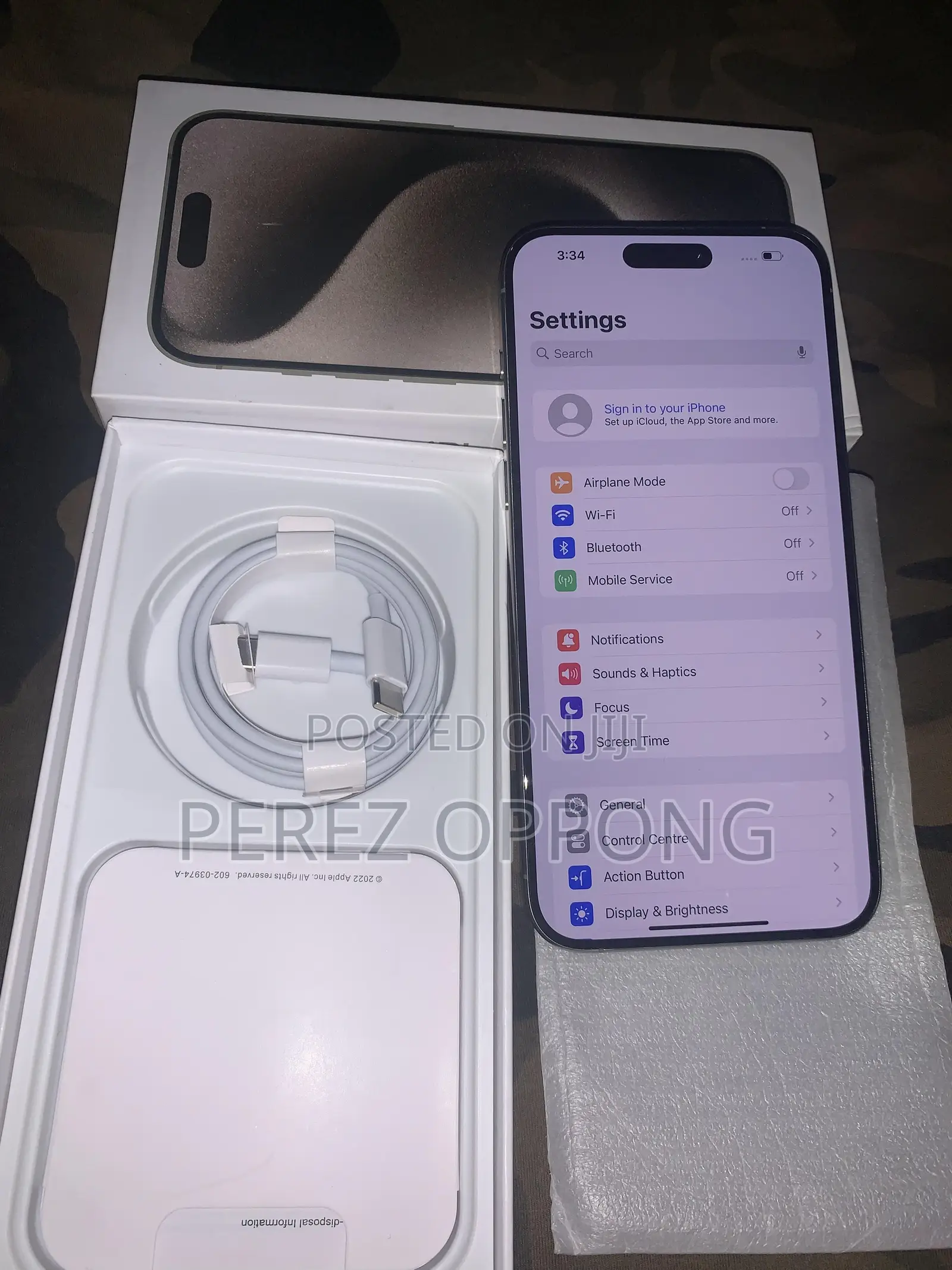 Apple iPhone 15 Pro Max 256 GB Silver