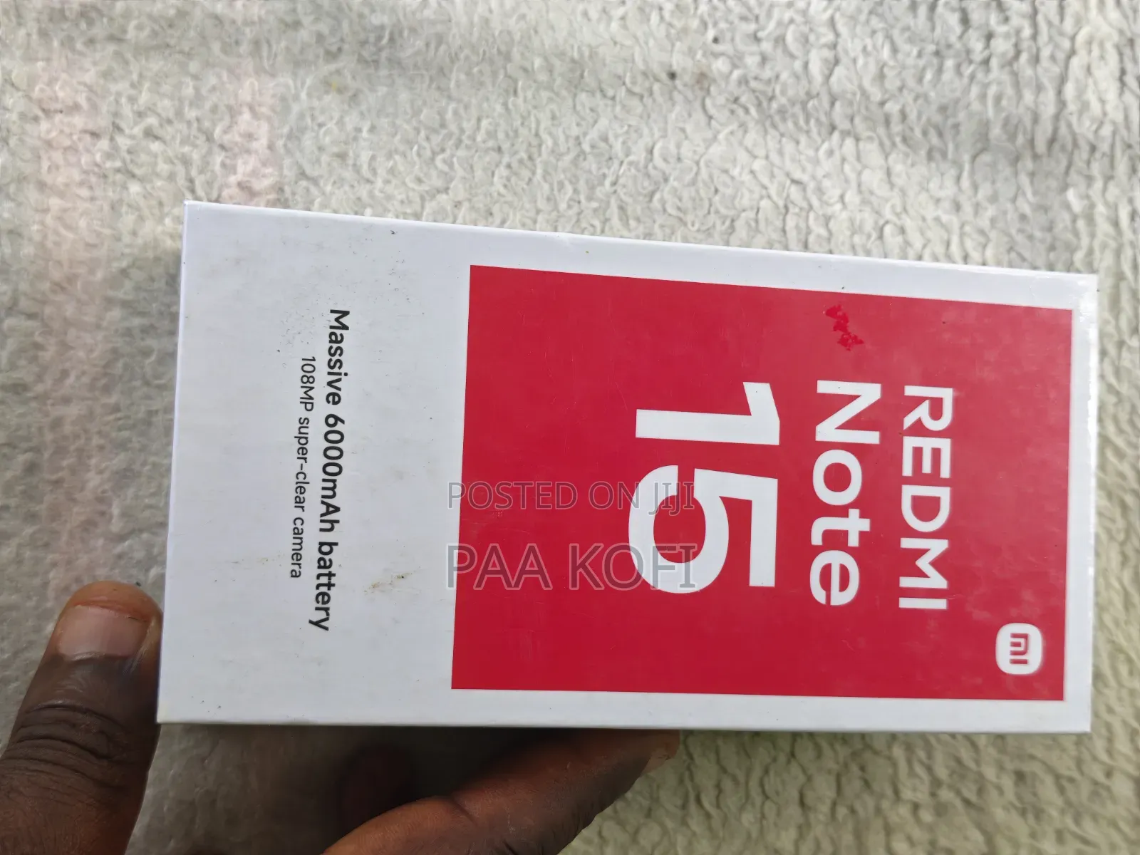 New Xiaomi Redmi Note 15 256 GB Black