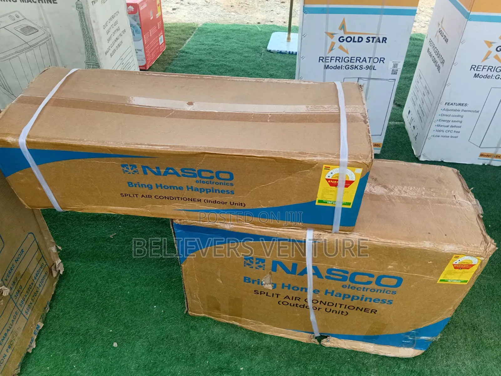 Nasco 1.5HP AC – Reliable Cooling for Home, Shop Office