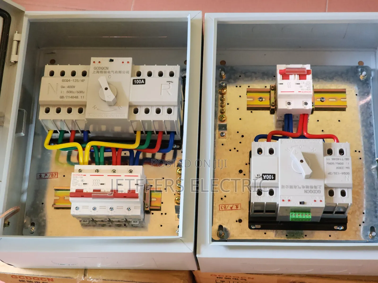 Dual Power Auto/Manual Changeover Switch