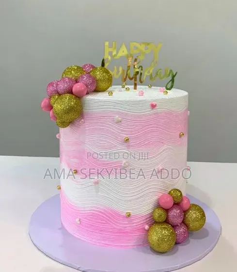 Pink Cake for a Lady