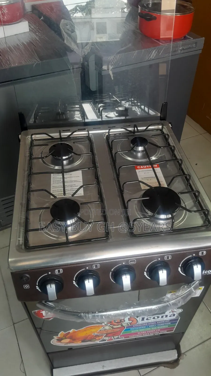 A Brand New Icona Gas Burner