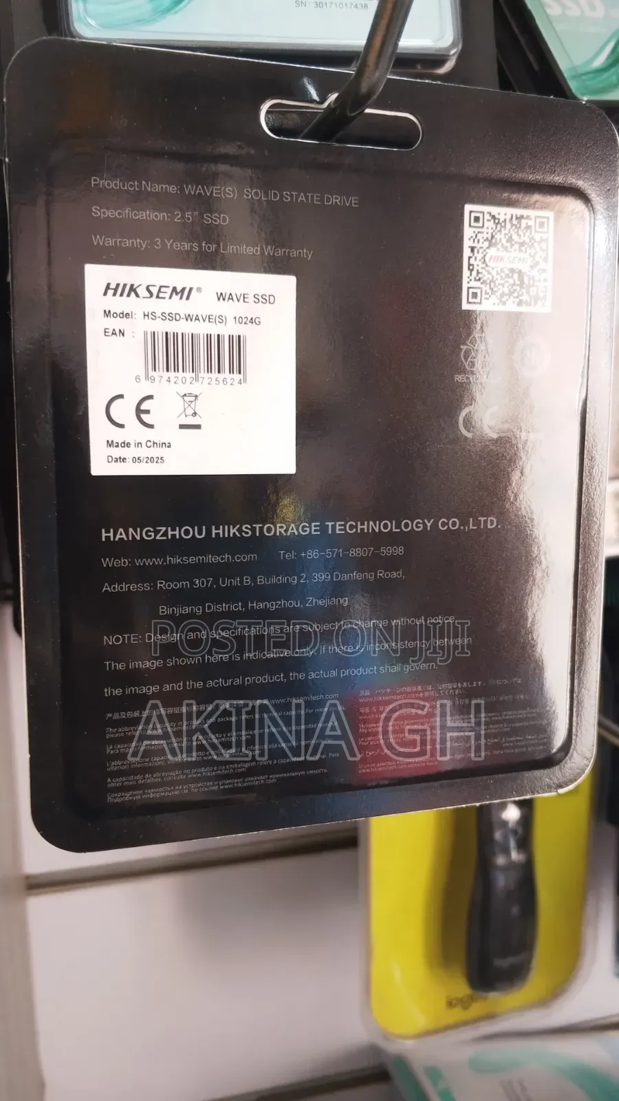 Hiksemi Wave 2.5" SSD 1tb Sata SSD