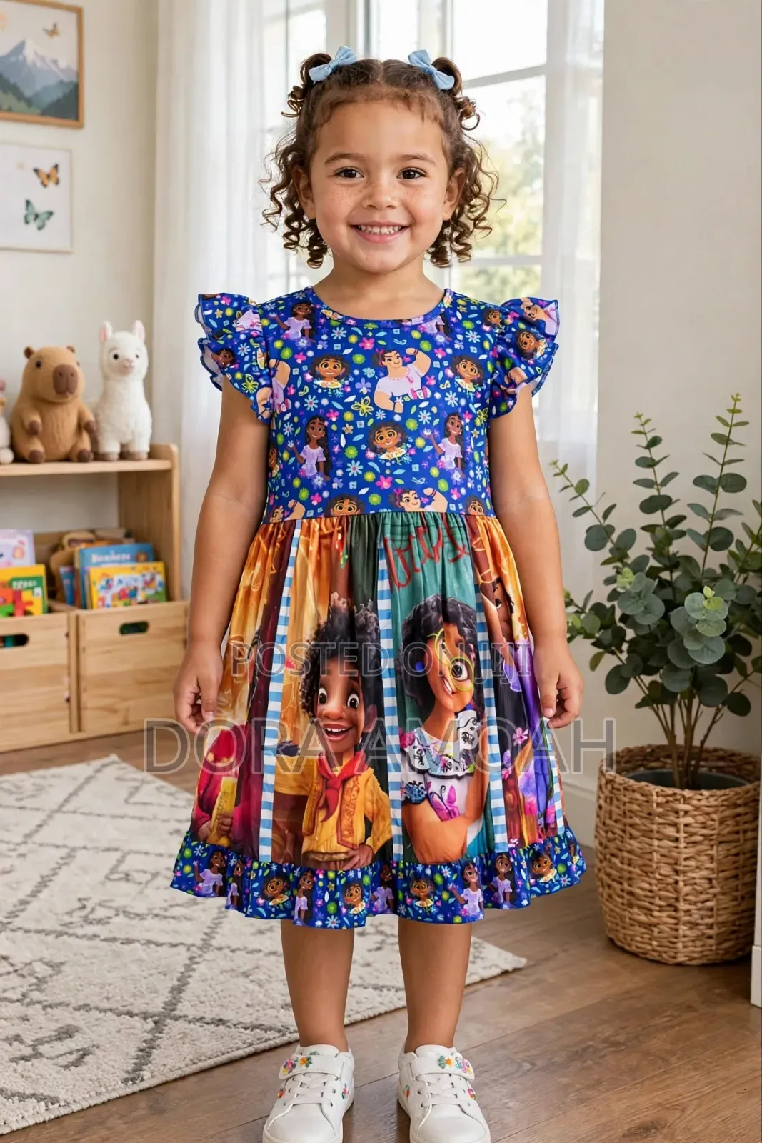 Encanto Magic Twirl Dress - Mirabel Family Edition