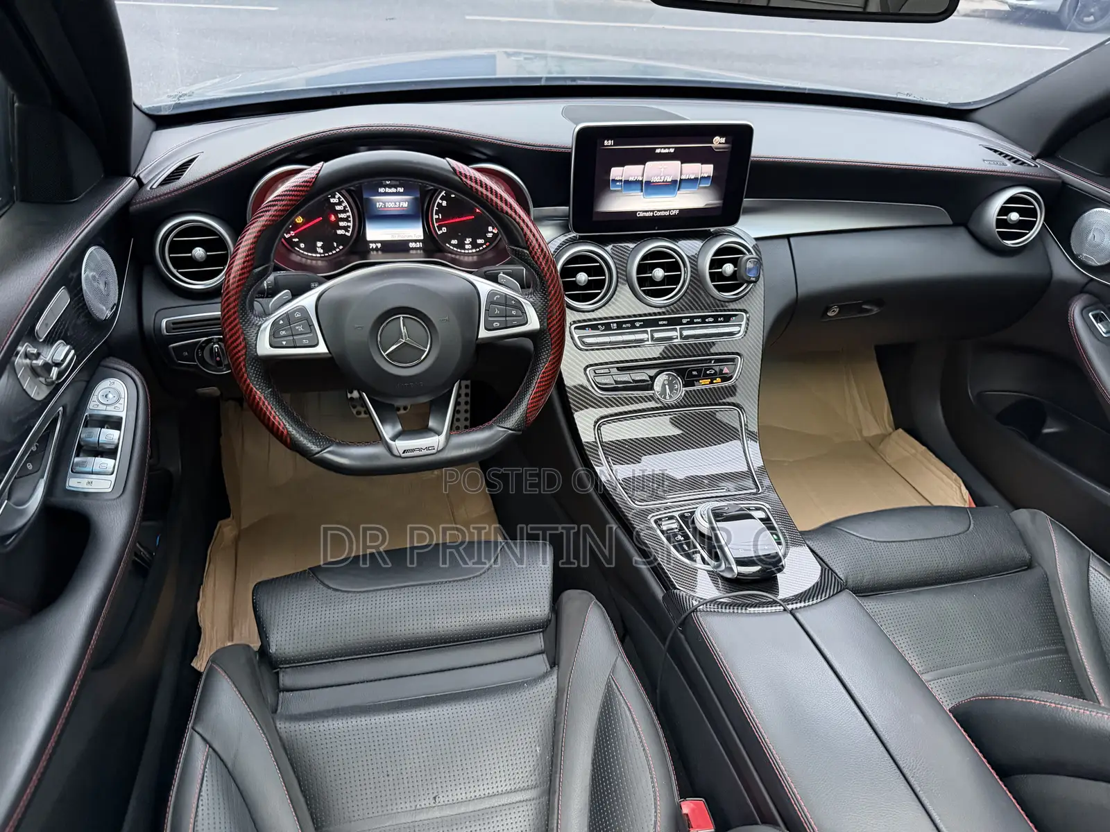 Mercedes-Benz C43 4Matic Sedan AWD (3.0L V6 9AM) 2018 Blue