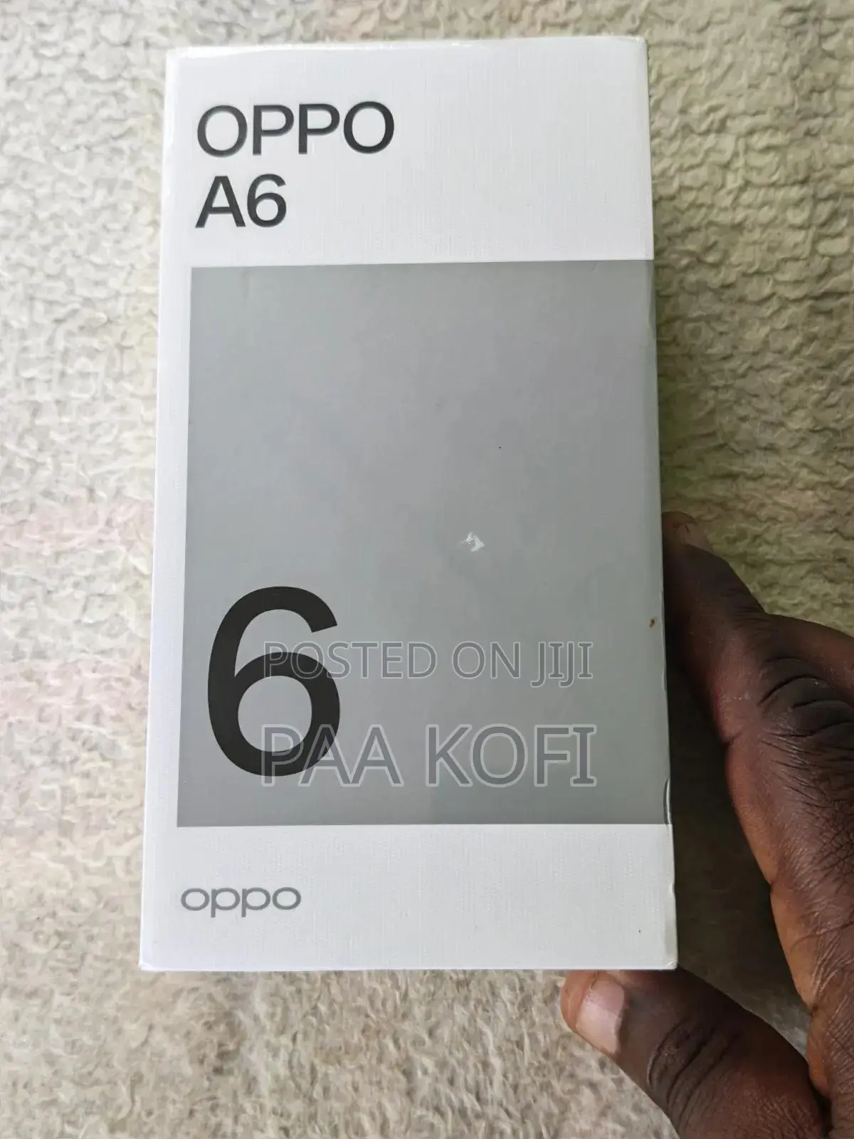 New Oppo A6 256 GB Black
