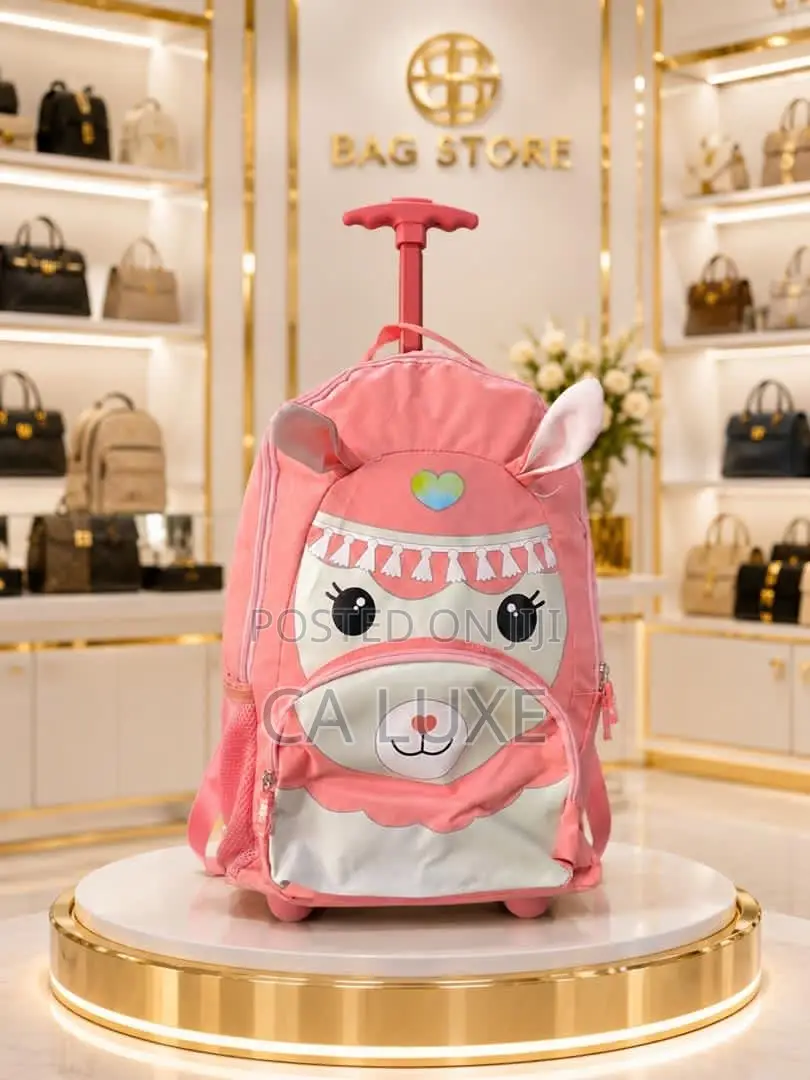 Quality Kids Trolley Backpack Bag School/Travel Bag