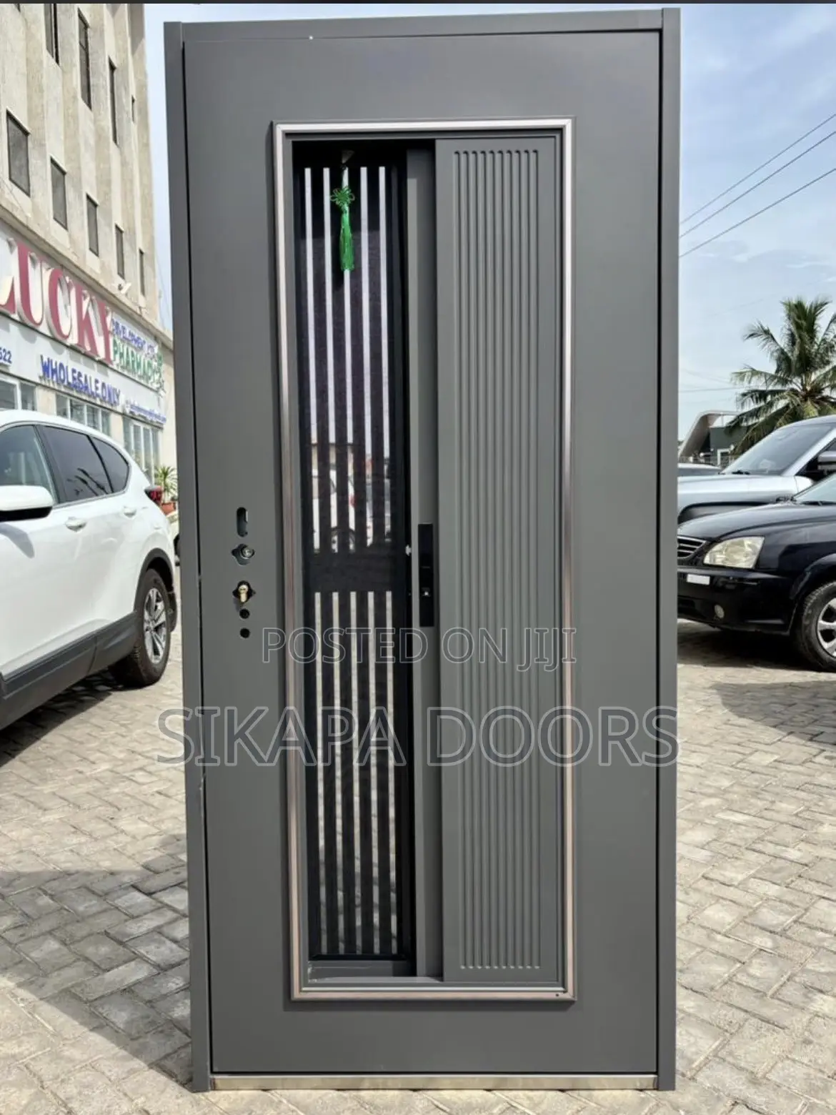 Semi- Rough Steel Door