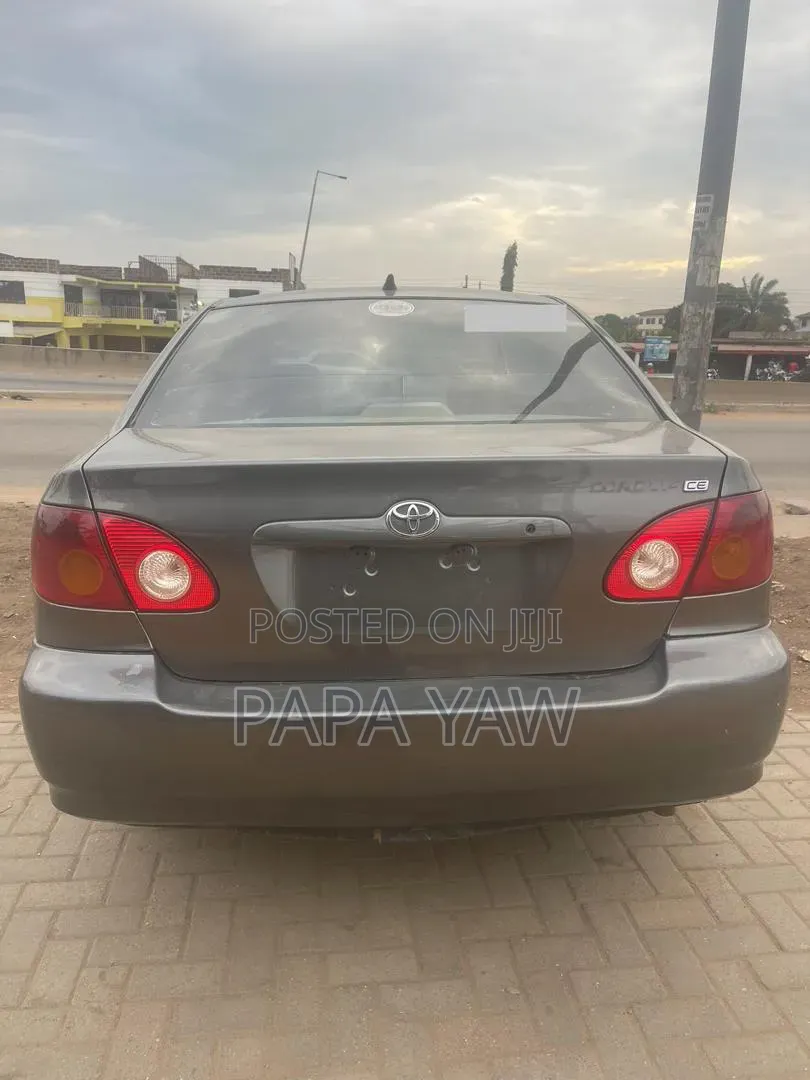 Toyota Corolla 2006 Silver
