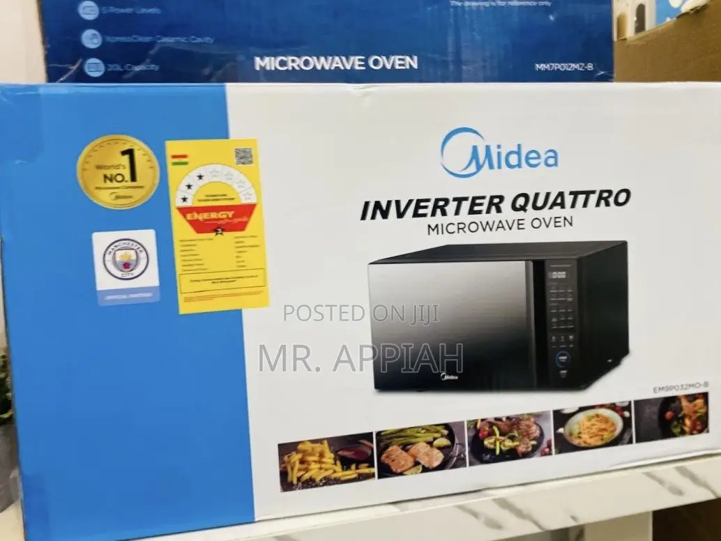 Super Affordable Midea 30L Countertop Microwave(Glass) Black