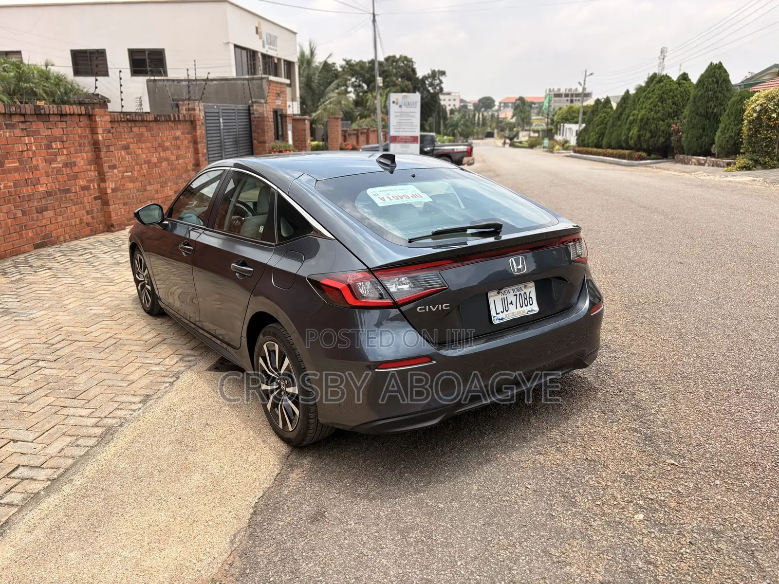 Honda Civic EX-L CVT 2024 Gray